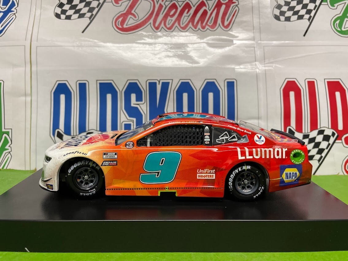 Chase Elliott #9 Llumar COTA 5/23 Cup Series Win / Chevrolet&#39;s 800th Win 2021 1:24 scale