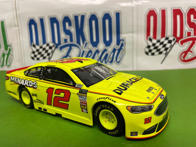 Ryan Blaney #12 Menards 2018 1:24 scale
