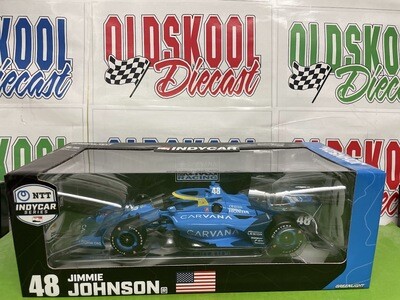 Jimmie Johnson #48 2022 Carvana / Chip Ganassi Racing 2022 IndyCar Diecast 1:18 Scale