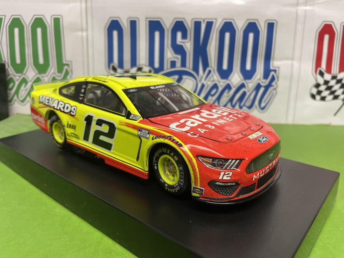 Ryan Blaney #12 Menards / Cadell Michigan Win Nascar Cup Series 2021 Lionel 1:24 Scale