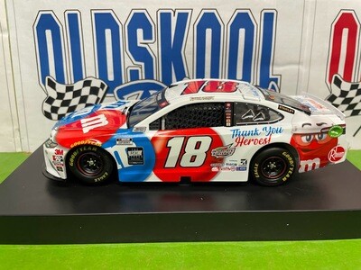 Kyle Busch #18 M &amp; M&#39;s Thank You Heros 2020 1:24 scale