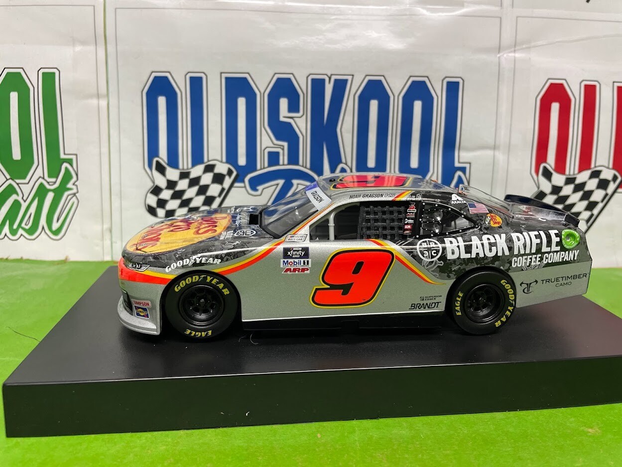 Noah Gragson #9 Bass Pro True Timber Back Rifle Coffee 2022 XFinity 1:24