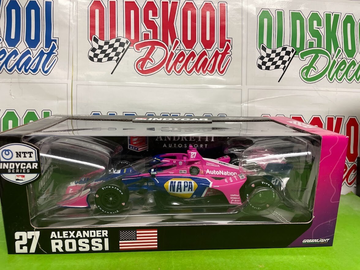 Alexander Rossi #27 2022 NAPA / Andretti Autosport 2022 IndyCar Diecast 1:18 Scale
