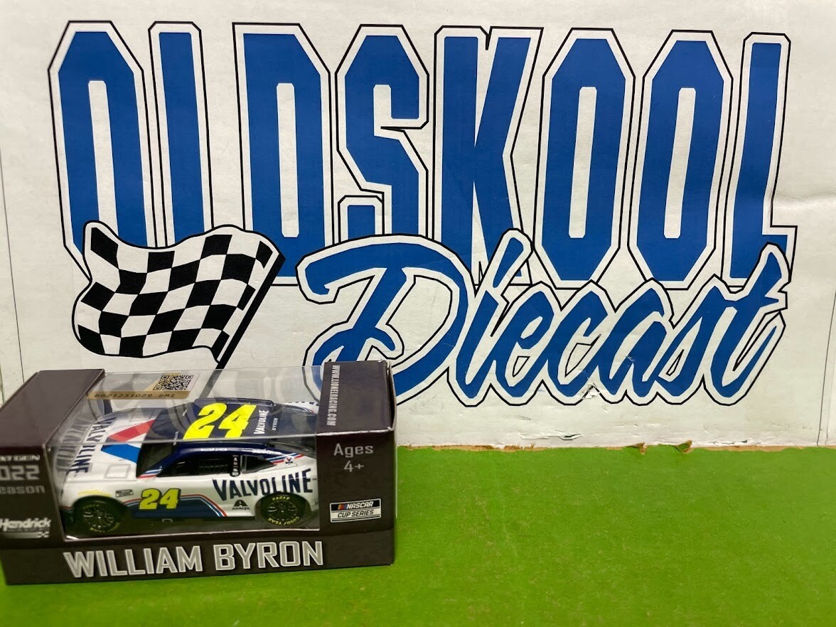 William Byron #24 Valvoline 2022 Cup Series 1:64