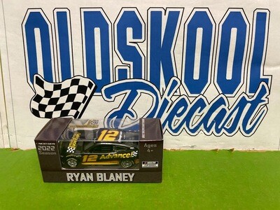 Ryan Blaney #12 Advance Auto Parts 2022 Cup Series 1;64