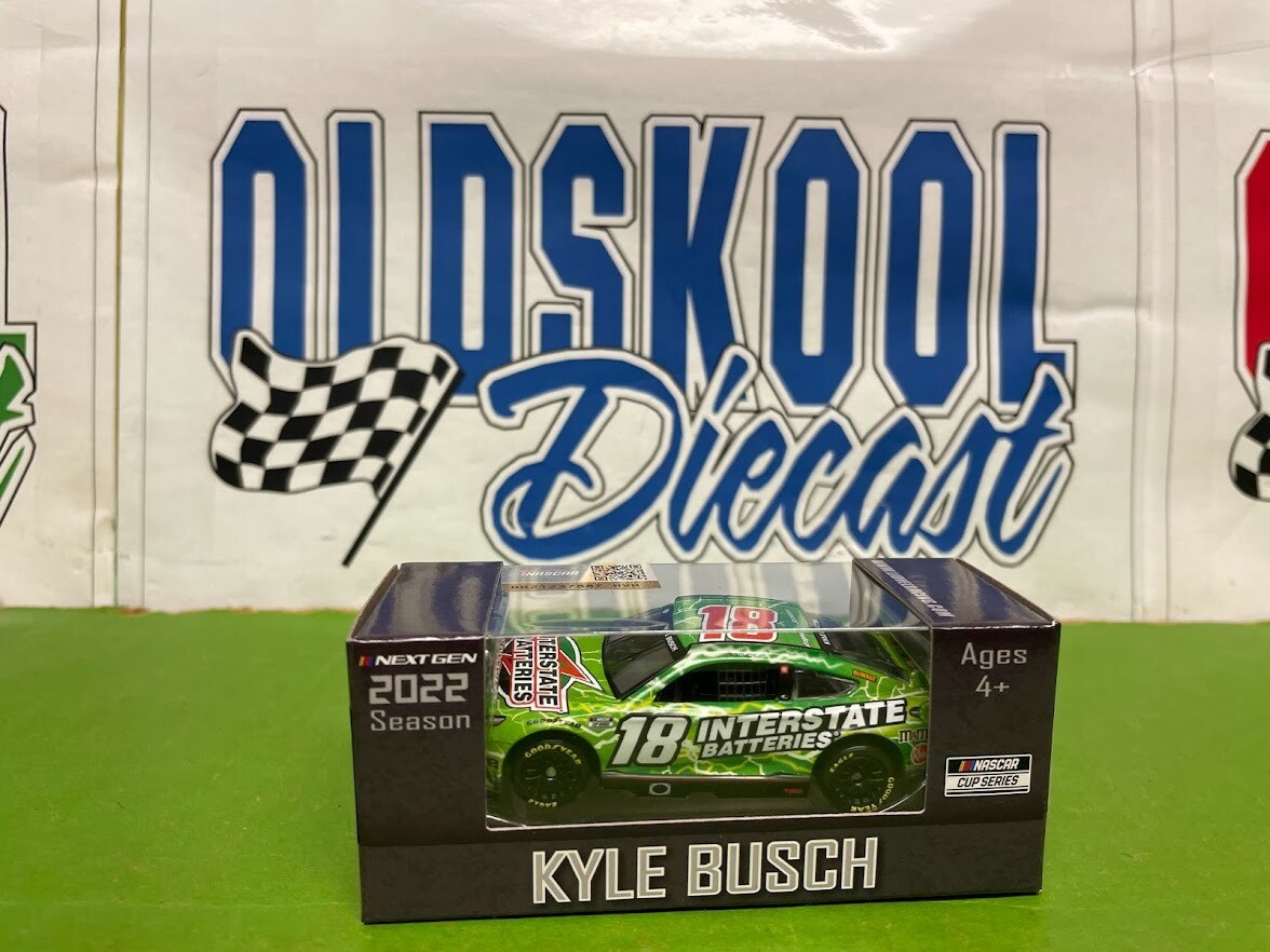 Kyle Busch #18 Interstate Batteries 2022 Cup Series 1:64