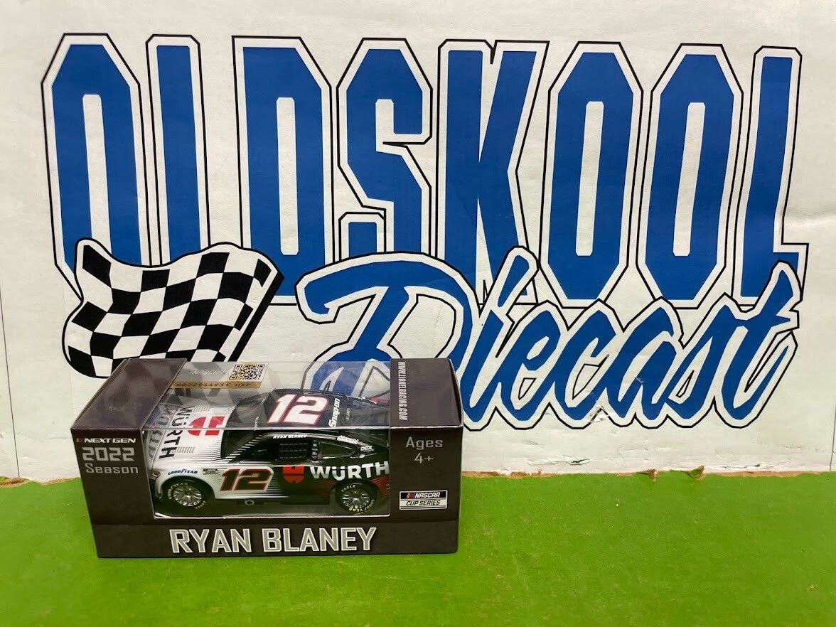 Ryan Blaney #12 Wurth 2022 Cup Series 1;64
