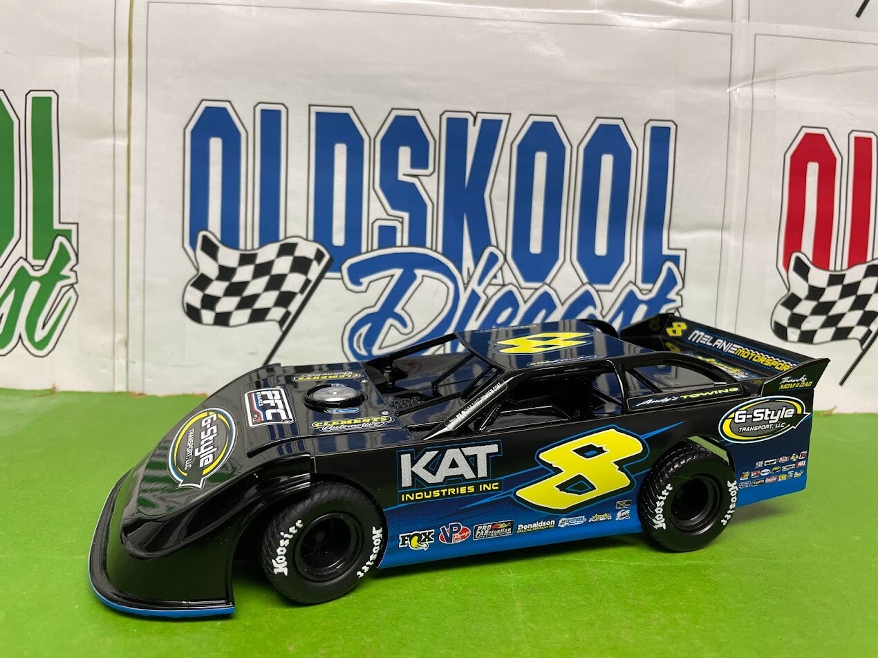 Kyle Strickler #8 (black) Late Model Dirt 2022 1:24 scale