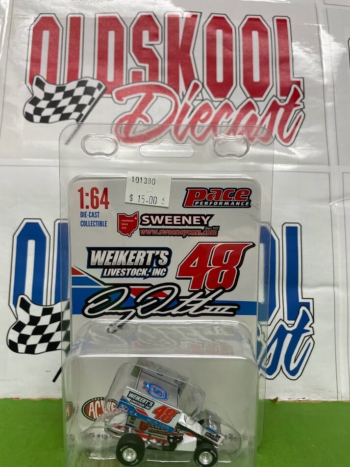 Danny Dietrich #48 Weikert Livestock / Sweeney Winged Sprint Car 1:64 scale