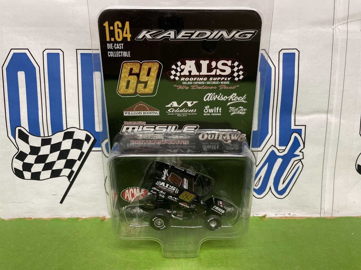 Bud Keading #69 Keading Performance Winged Sprint Car 1:64 scale