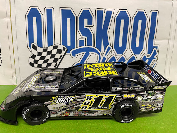 Max Blair #111V (black) Late Model Dirt ADC 2022 1:24 scale