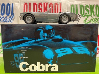 1962 SHELBY 260 EXOTO 1:18 SCALE RETIRED