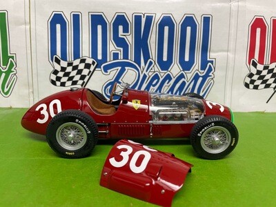 1952 Ferrari 500 f2 short nose Swiss grand prix winner 1:18 SCALE