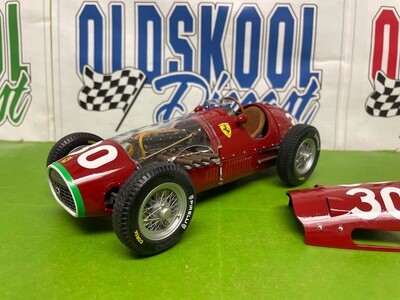 1952 Ferrari 500 f2 short nose Swiss grand prix winner 1:18