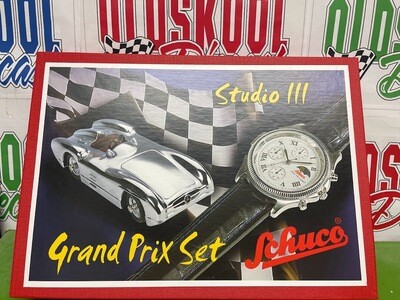 Schuco Grand Prix set studio III W/ Moon phase Chronograph watch
