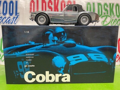 1962 SHELBY 260 EXOTO SOFT TOP 1:18 SCALE RETIRED