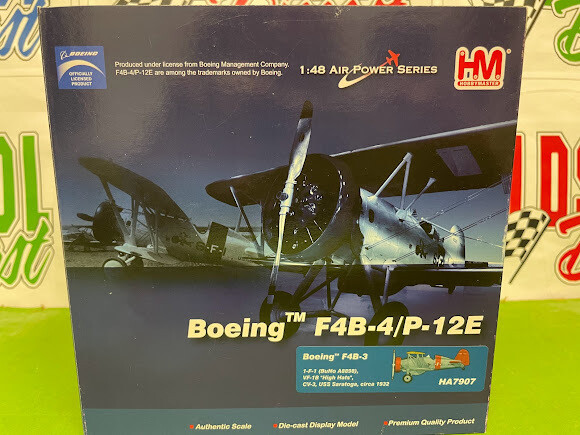 Boeing F4B-4/P-12E &quot;High Hats&quot; Hobby Master HA7907 1:48 Scale