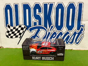 Kurt Busch #45 McDonald&#39;s Darlington Throwback 2022 Cup Series 1:64