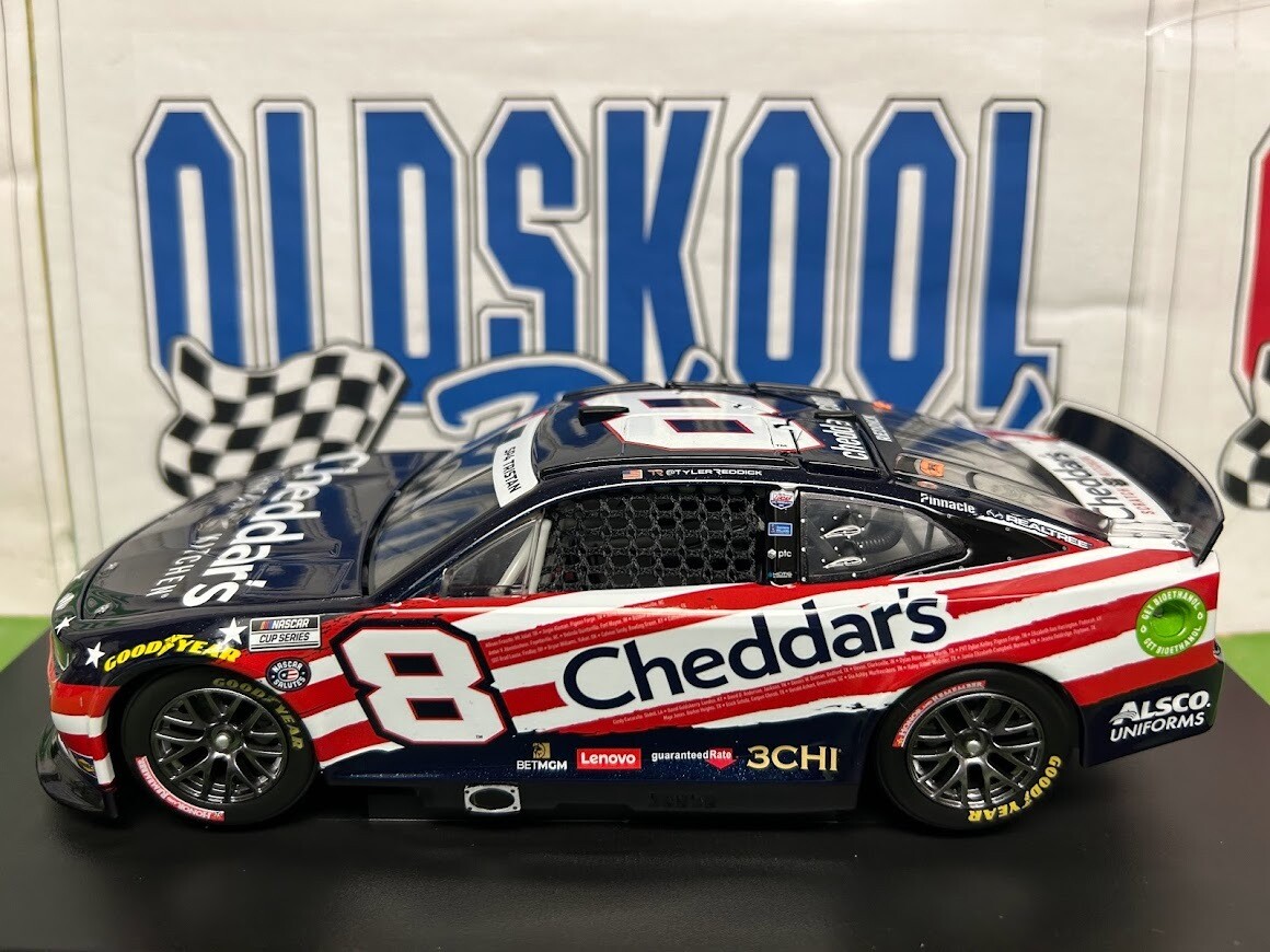 Tyler Reddick #8 Chedder&#39;s Salutes 2022 Nascar Cup 1:24
