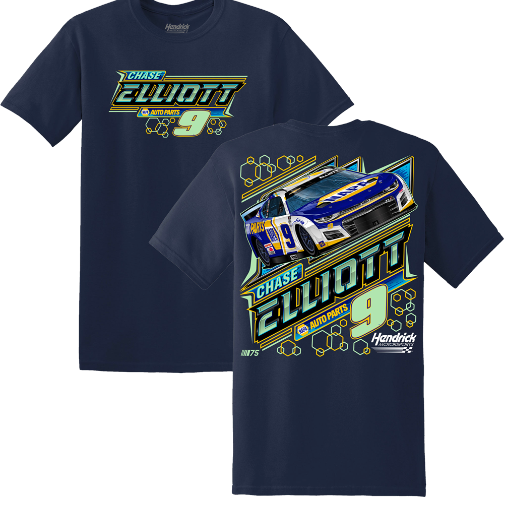 Chase Elliott #9 NAPA &quot;Glow&quot; 2 Spot T-Shirt