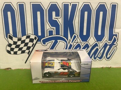 Donny Schatz #15 White Late Model Dirt 2021 1:64 scale