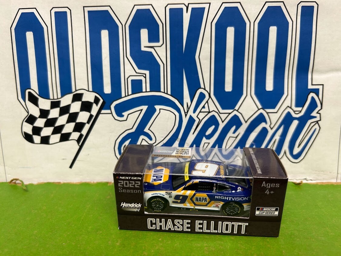 Chase Elliott #9 2022 NAPA Nightvision 1:64 Nascar Cup