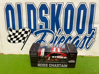 Ross Chastain #1 moose Fraternity Wreckers or checkers Martinsville 10/20 2022 Cup Series 1;64