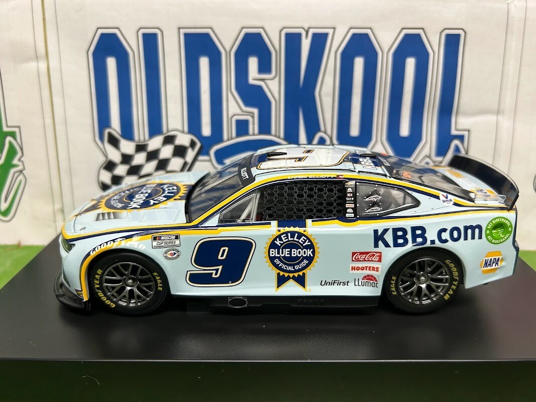 Chase Elliott #9 Kelly Blue Book 2023 Nascar Cup 1:24