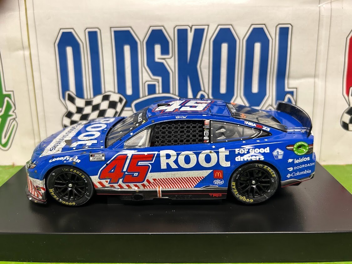 Bubba Wallace #45 Root Insurance Kansas Win 2022 Nascar Cup 1:24
