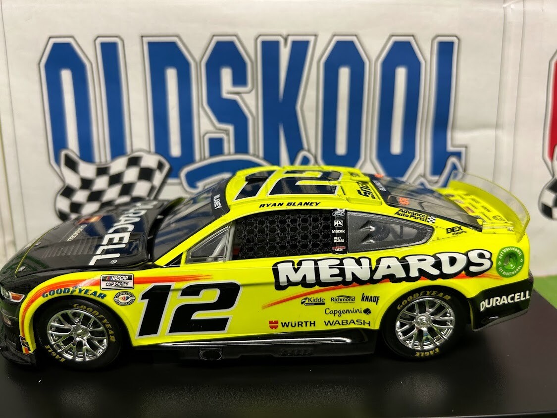 Ryan Blaney #12 Menards / Duracell 2023 Nascar Cup 1:24