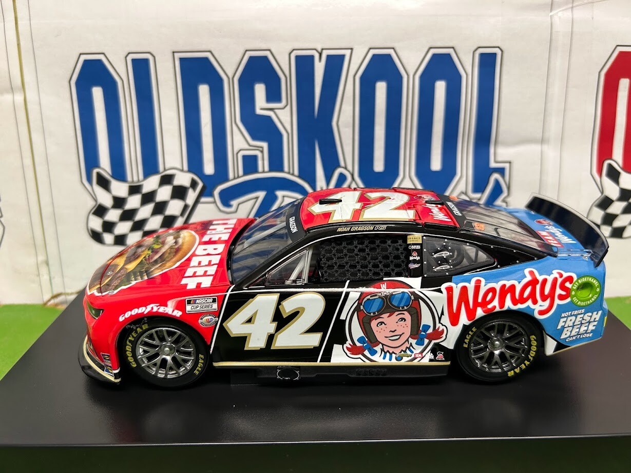 Noah Gragson #42 Wendy&#39;s 2023 Nascar Cup 1:24