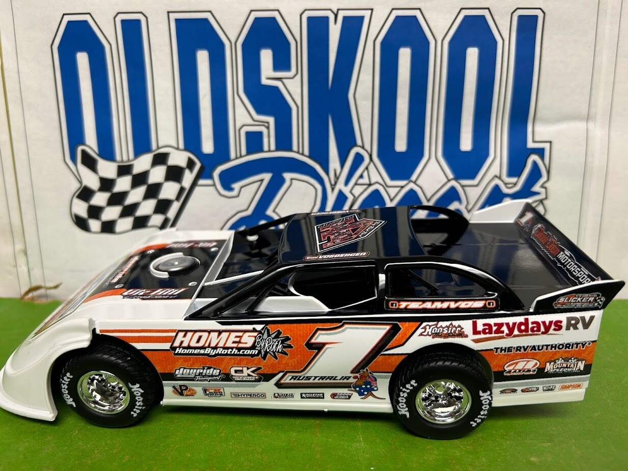 Brent Vosbergen #1 Late Model Dirt 1:24 SCALE