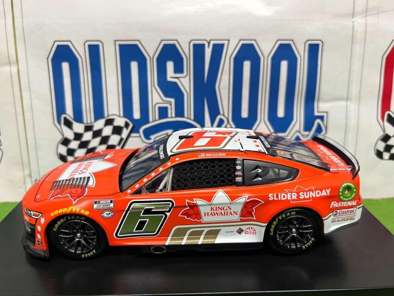 Brad Keselowski #6 King&#39;s Hawaiian #2023 Nascar Cup 1:24