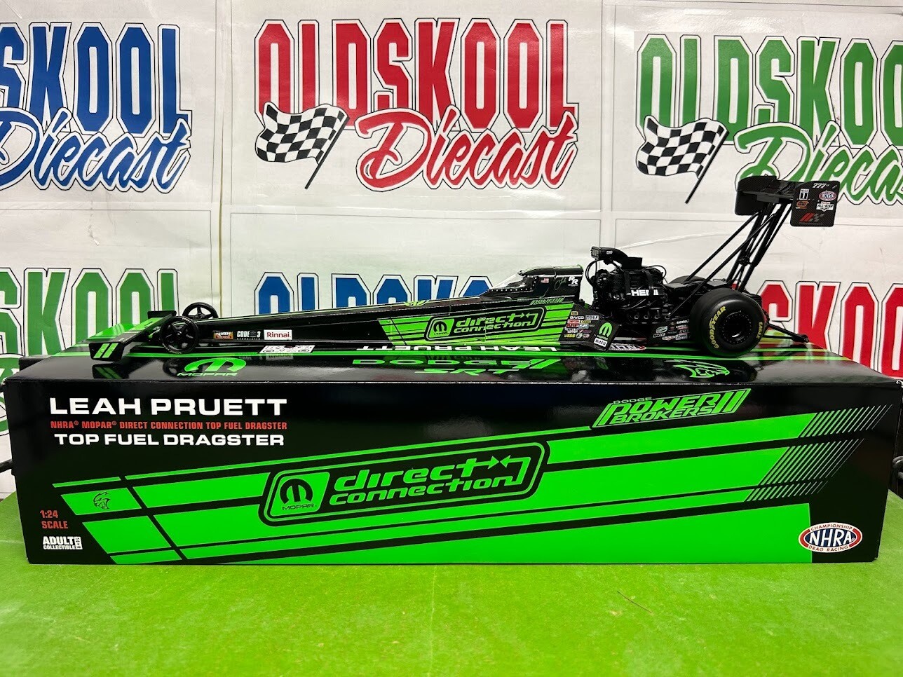 Leah Pruett Direct Connection Dodge Top Fuel Dragster NHRA 2023 1:24 scale