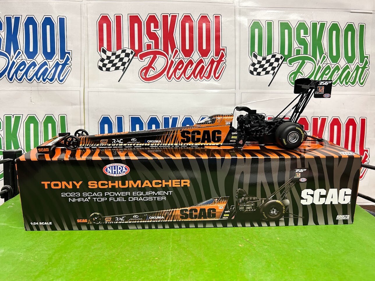 Tony Schumacher SCAG Top Fuel Dragster NHRA 2023 1:24 scale