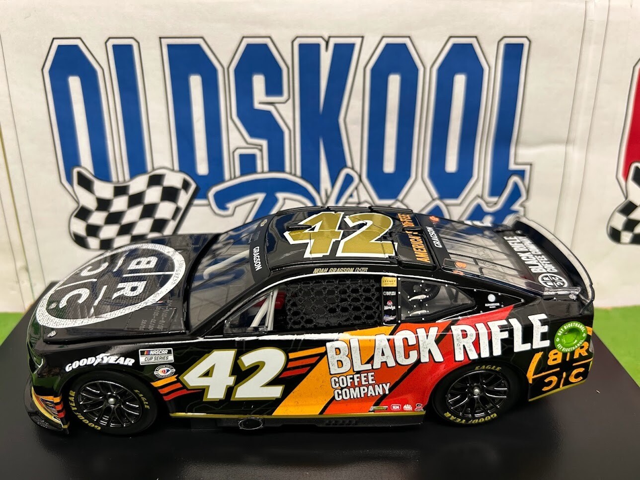 Noah Gragson #42 Black Rifle Coffee 2023 Nascar Cup 1:24