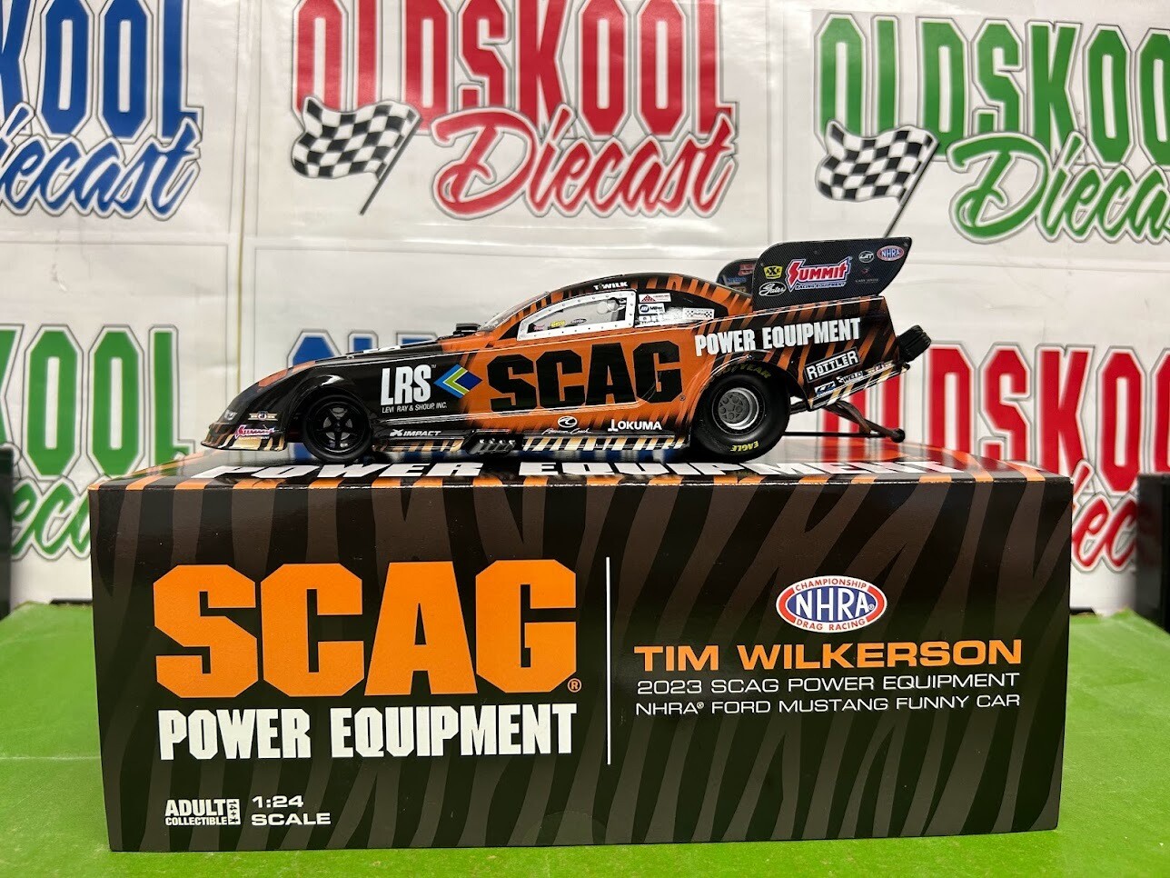 Tim Wilkerson SCAG Power Equipment Funny Car NHRA 2023 1:24 scale