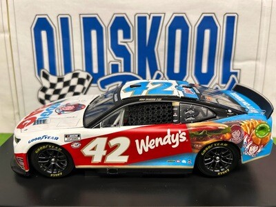 Noah Gragson #42 Wendy's Biggie Bag 2023 Nascar Cup Series 1:24 Scale