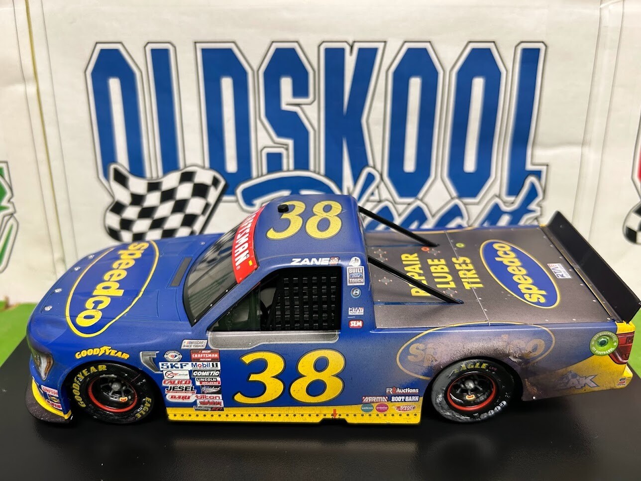 Zane Smith #38 Speedco COTA 3/25 Race Win 2023 Craftsman Truck Series 1:24