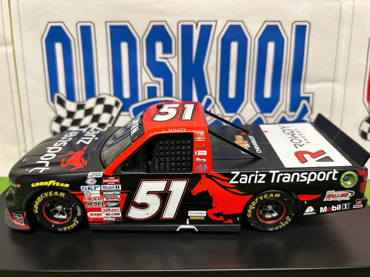 Kyle Busch #51 Zariz Transport Las Vegas Race Win 2023 Craftsman Truck Series 1:24