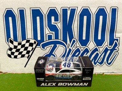 Alex Bowman #48 Ally Patriotic 2023 Cup 1:64
