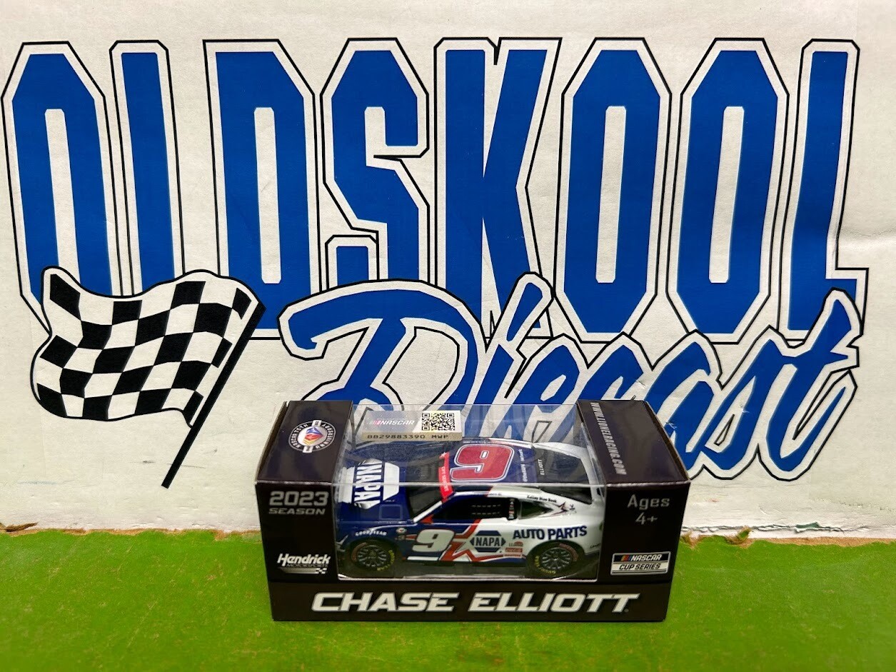 Chase Elliott #9 NAPA Patriotic 2023 Cup 1:64