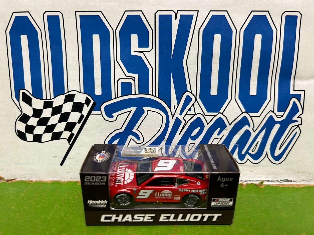 Chase Elliott #9 Llumar Darlington Throwback 2023 Cup 1:64