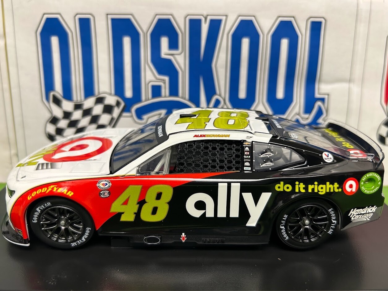 Alex Bowman #48 Ally Darlington Throwback 2023 Nascar Cup 1:24