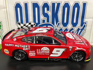 Chase Elliott #9 Llumar Darlington Throwback 2023 Nascar Cup Series 1:24 scale