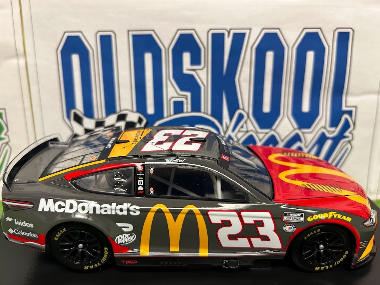 Bubba Wallace #23 McDonalds 2023 Nascar 1:24 Scale