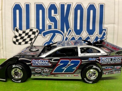 Chris Ferguson #22 World 100 2023 Late Model Dirt 1:24 SCALE