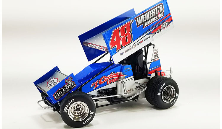 Danny Dietrich #48 Cochran Expressway 2023 Sprint Car 1:18 scale