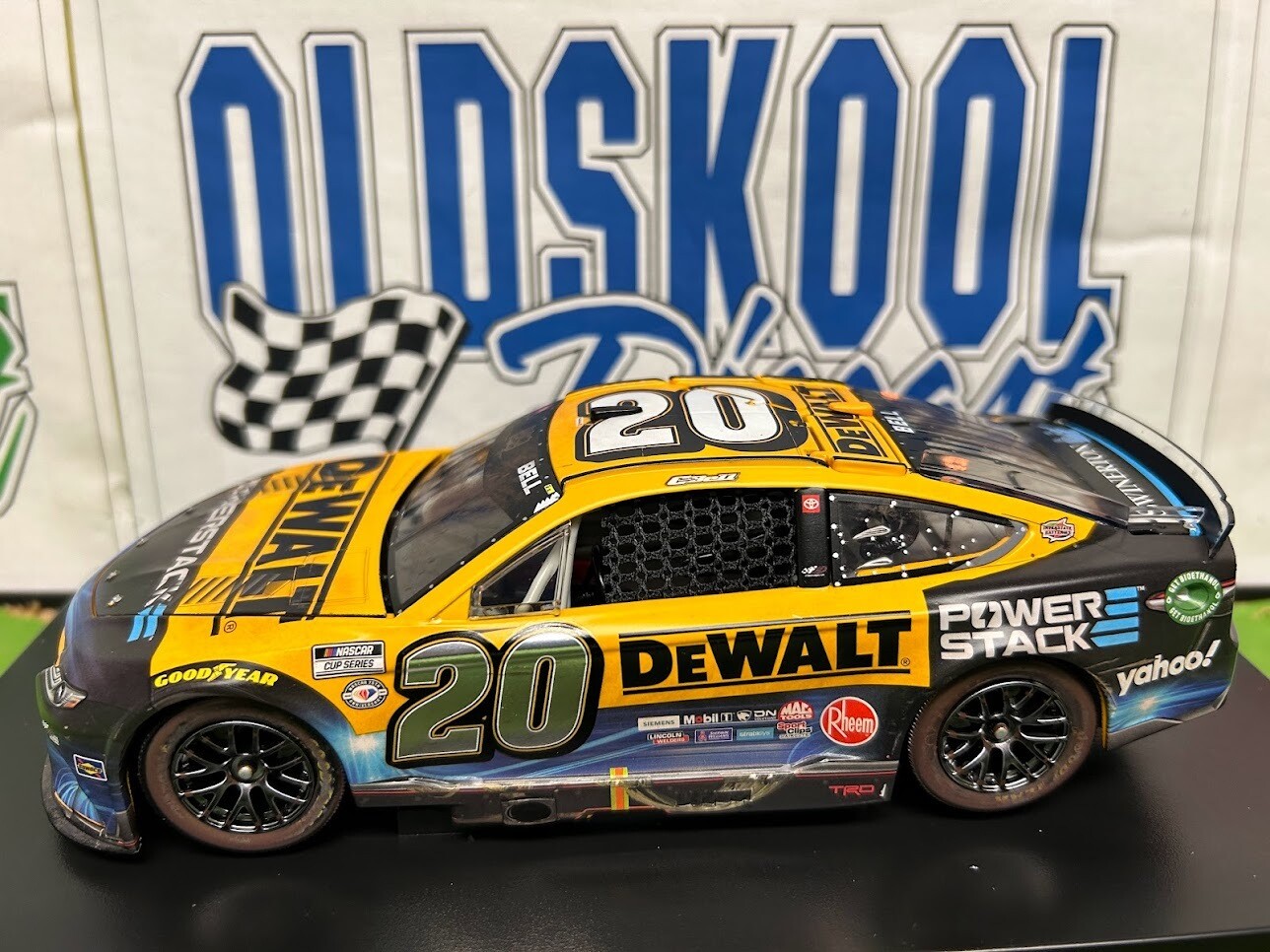 Christopher Bell #20 Dewalt  Power Stack Bristol Dirt 4/9 Race Win FOIL# 1:24