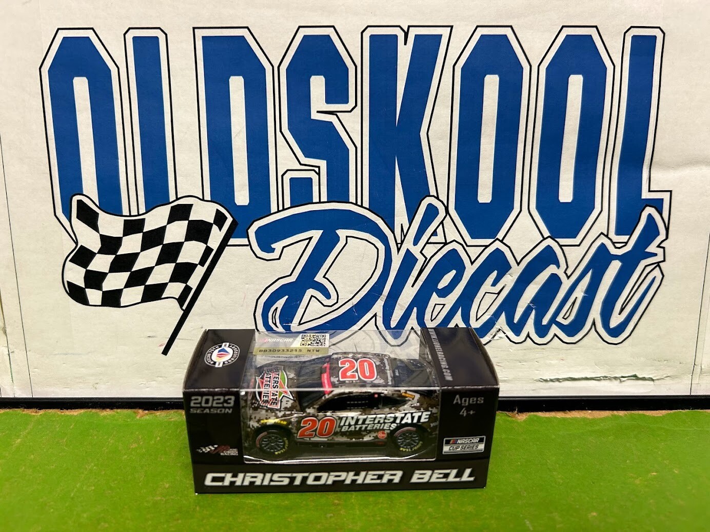 Christopher Bell #20 Interstate Batteries Camo 2023 Nascar Cup 1:64